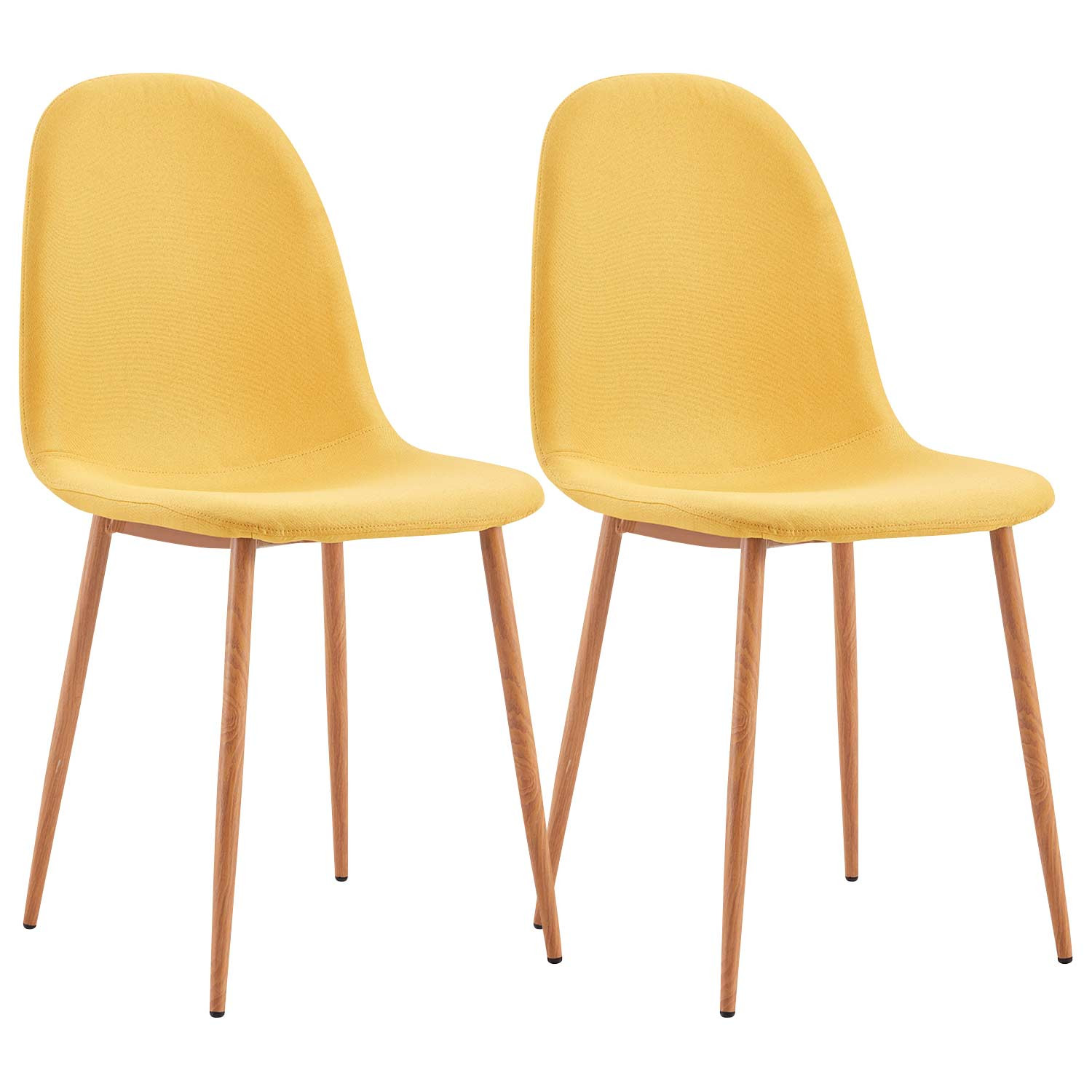 Pack 2 Sillas de Comedor Lino Nuova 91x51x44cm Thinia Home Pack Sillas Comedor 1